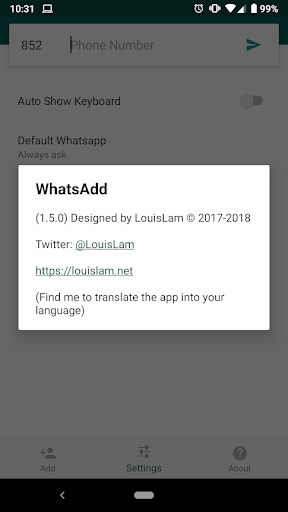 WhatsAdd - Start Conversations With Strangers - Image screenshot of android app