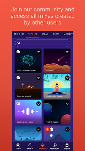 Sleep sounds: Relax & Sleep - Image screenshot of android app