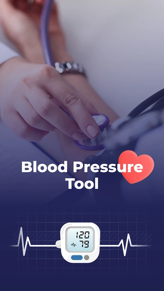 Blood Pressure App: BP Tracker - عکس برنامه موبایلی اندروید