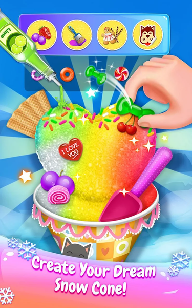 Snow Cone Maker - Summer Fun - عکس بازی موبایلی اندروید