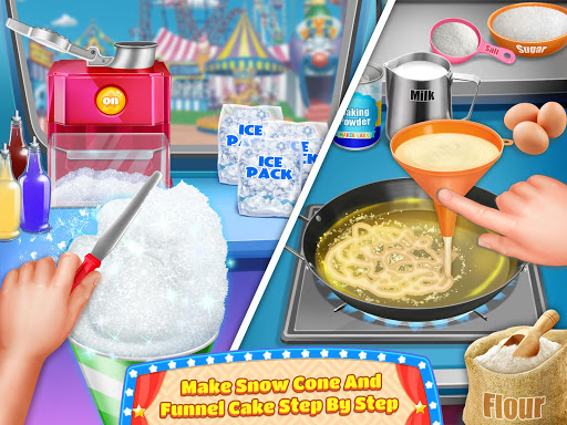 Cooking Games For Girls | Funnel Cake - YouTube