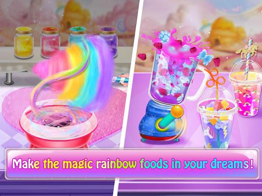 Magic Rainbow Unicorn Foods ❤ Dream Desserts! - Gameplay image of android game