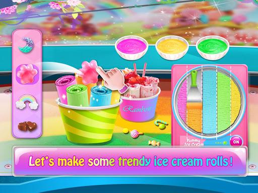 Magic Rainbow Unicorn Foods ❤ Dream Desserts! - Gameplay image of android game