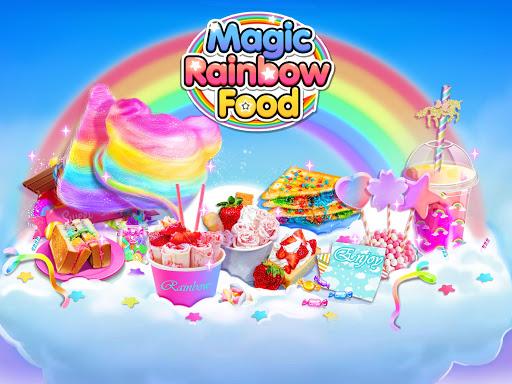 Magic Rainbow Unicorn Foods ❤ Dream Desserts! - Gameplay image of android game
