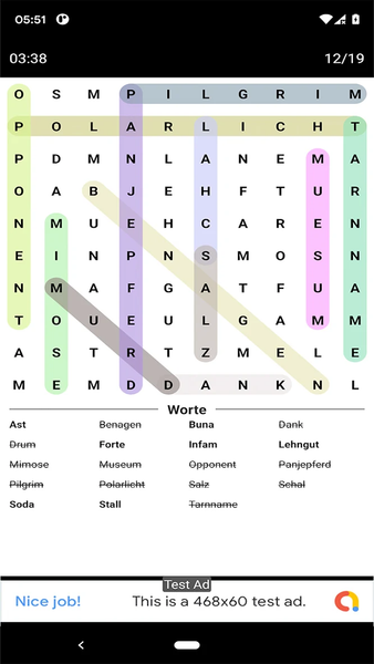 Word Search Games App - عکس بازی موبایلی اندروید