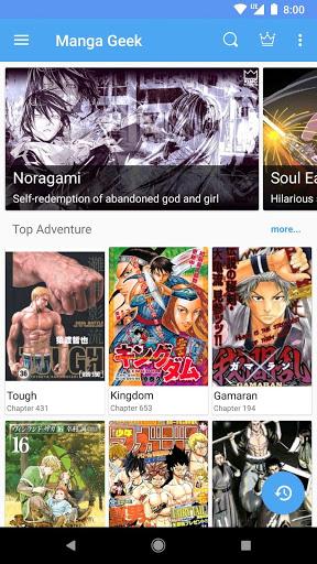 Manga Geek - Free Manga Reader App - عکس برنامه موبایلی اندروید