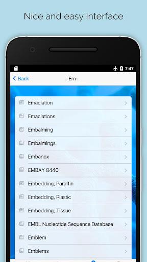Medical Dictionary - Image screenshot of android app
