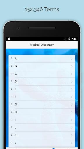 Medical Dictionary - عکس برنامه موبایلی اندروید