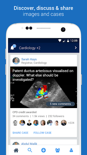 MedShr: Discuss Clinical Cases - Image screenshot of android app