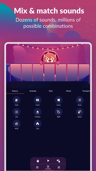 Sleep Sounds - Image screenshot of android app