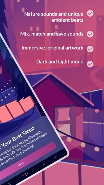 Sleep Sounds - Image screenshot of android app