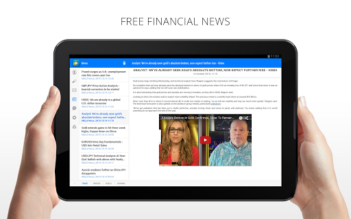 MetaTrader ۵ — Forex, Stocks - عکس برنامه موبایلی اندروید