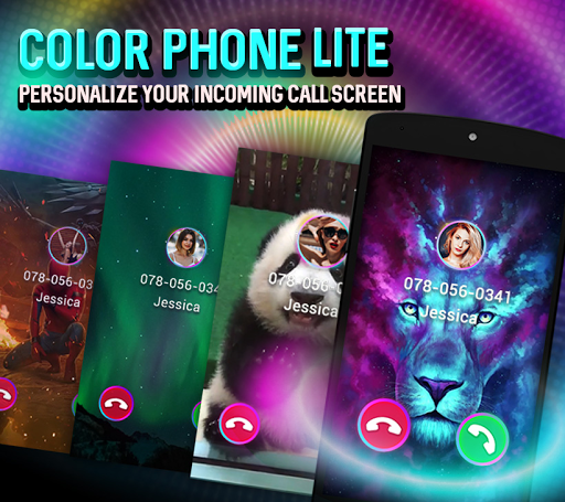 Color Phone: Color Call Theme & LED Notification - Image screenshot of android app