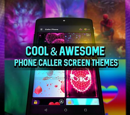 Color Phone: Color Call Theme & LED Notification - Image screenshot of android app