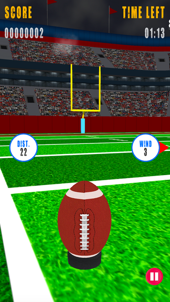 American Football: Field Goal - Gameplay image of android game