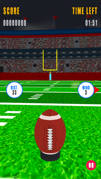 American Football: Field Goal - Gameplay image of android game