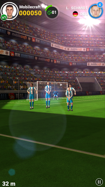 Flick Shoot UK - Gameplay image of android game