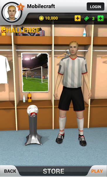 Flick Shoot UK - Gameplay image of android game