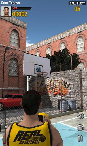 Real Basketball - Gameplay image of android game