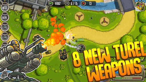 Modern Defense HD - Gameplay image of android game