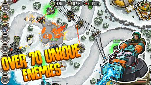 Modern Defense HD - Gameplay image of android game