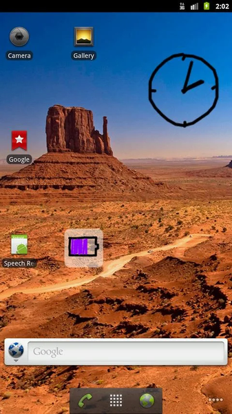 Graffiti Analog Clock LE - عکس برنامه موبایلی اندروید