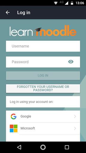 Learn Moodle - عکس برنامه موبایلی اندروید