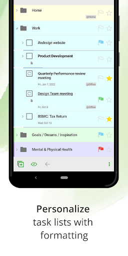 MyLifeOrganized: To-Do List - عکس برنامه موبایلی اندروید