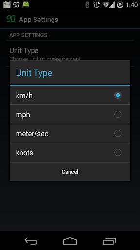 Speedometer - عکس برنامه موبایلی اندروید