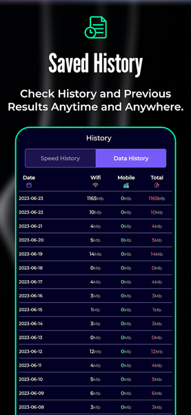 Speed Test - My Speed Check - Image screenshot of android app