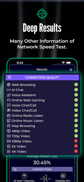 Speed Test - My Speed Check - Image screenshot of android app