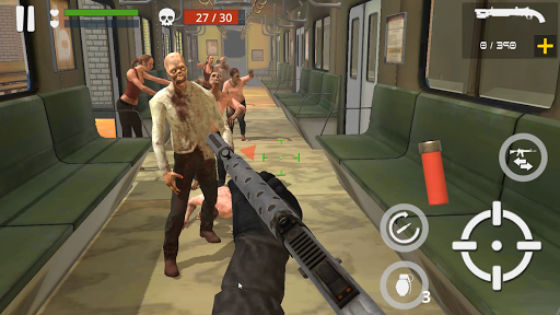 Dead Zombie Battle (Green Bloo - عکس بازی موبایلی اندروید