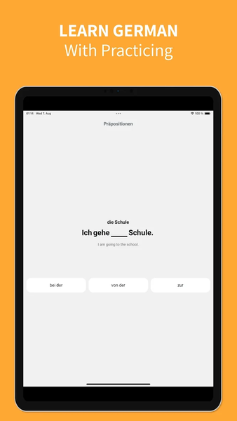 Learn German with Practice - عکس برنامه موبایلی اندروید