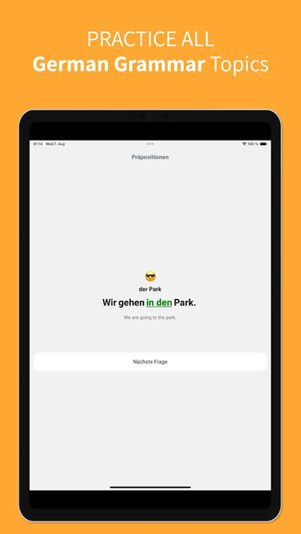 Learn German with Practice - عکس برنامه موبایلی اندروید