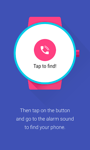 Find My Phone (Android Wear) - Image screenshot of android app