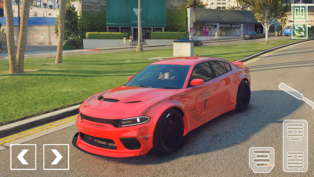 Dodge Charger SRT Traffic Race - عکس بازی موبایلی اندروید