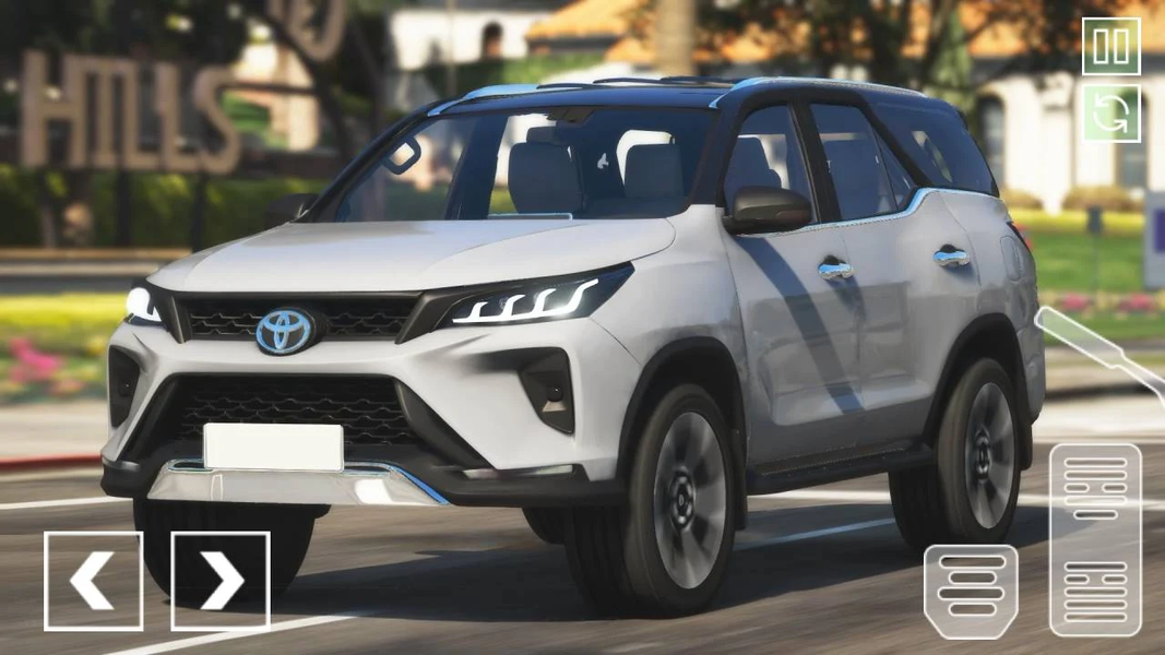 Toyota Fortuner SUV City Rides - Gameplay image of android game