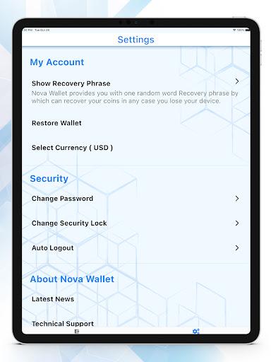 Nova Wallet - Image screenshot of android app