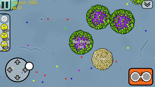 Bacteria World - Gameplay image of android game