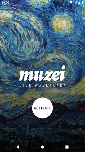 Muzei Live Wallpaper - Image screenshot of android app