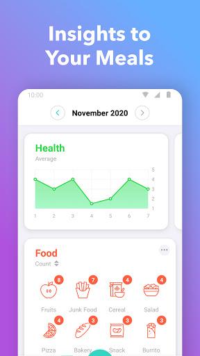 Nutrilio: Food Tracker & Water - عکس برنامه موبایلی اندروید