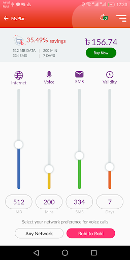 My Robi - Offers, Usage, More - عکس برنامه موبایلی اندروید