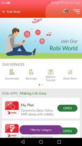 My Robi - Offers, Usage, More - عکس برنامه موبایلی اندروید