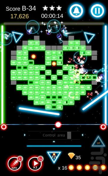 آجر شکن - عکس بازی موبایلی اندروید