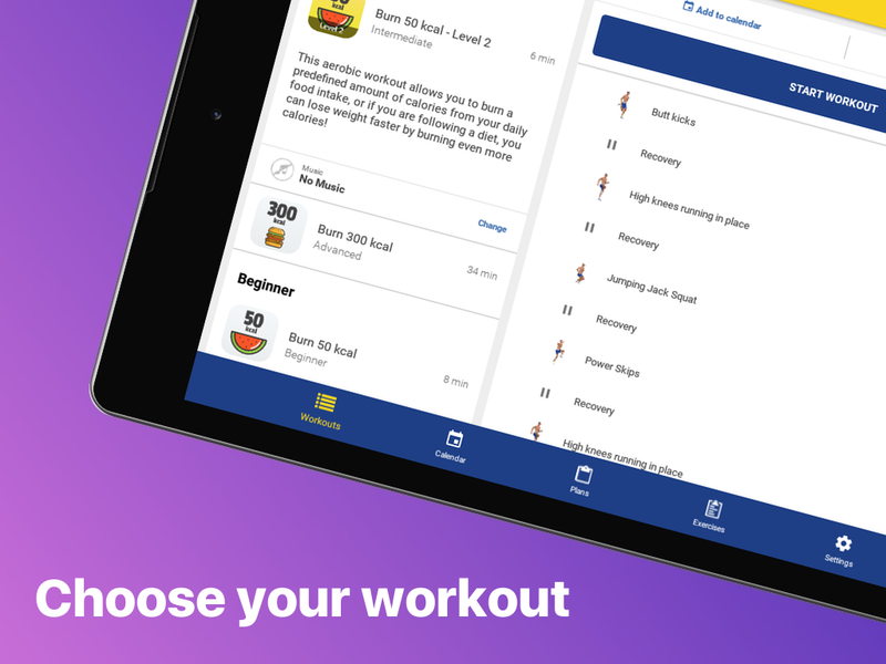 Burn Calories - Weight Loss - Image screenshot of android app