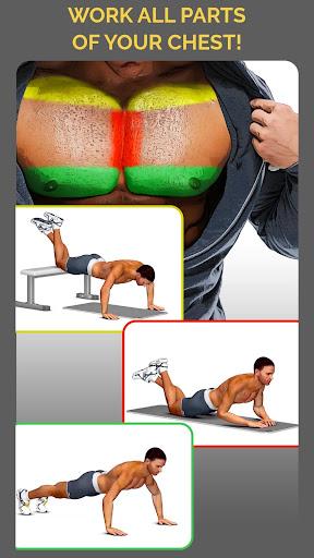 30 day challenge - CHEST worko - Image screenshot of android app