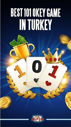 101 Okey Plus Rummy Board Game - Gameplay image of android game