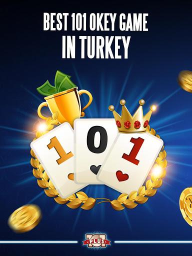 101 Okey Plus Rummy Board Game - Gameplay image of android game