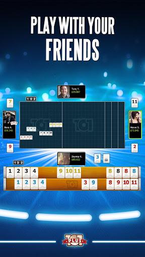 101 Okey Plus Rummy Board Game - Gameplay image of android game