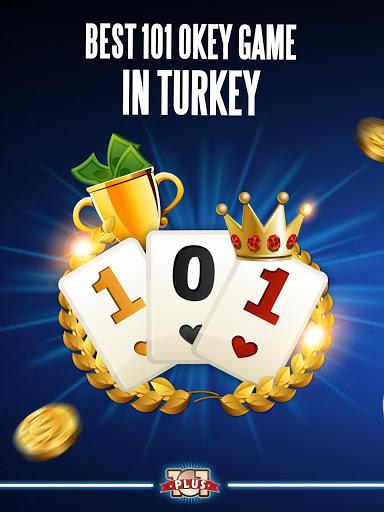 101 Okey Plus Rummy Board Game - Gameplay image of android game